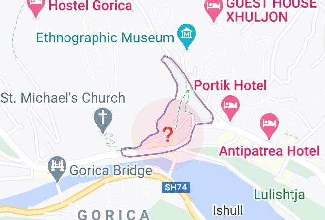 Berat - Hotel Vera Maps