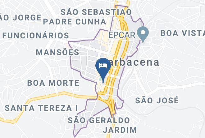 Barbacena - Hotel Vera Cruz Maps