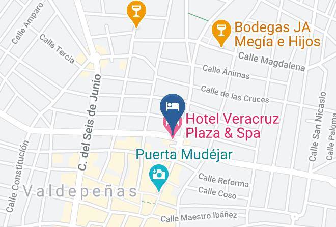 Ciudad Real - Hotel Veracruz Plaza & Spa Maps