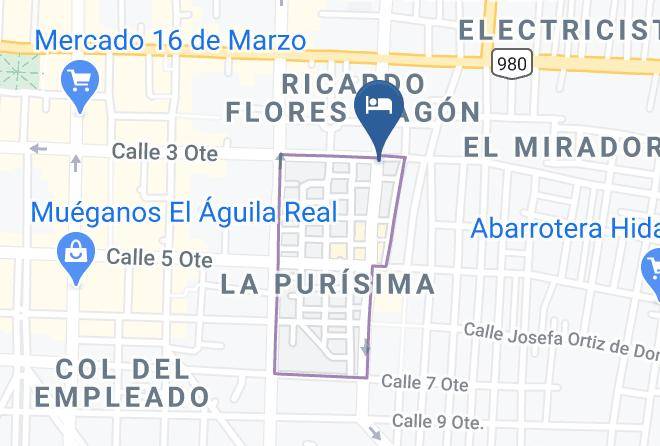 Tehuacan - Hotel Veracruz Maps