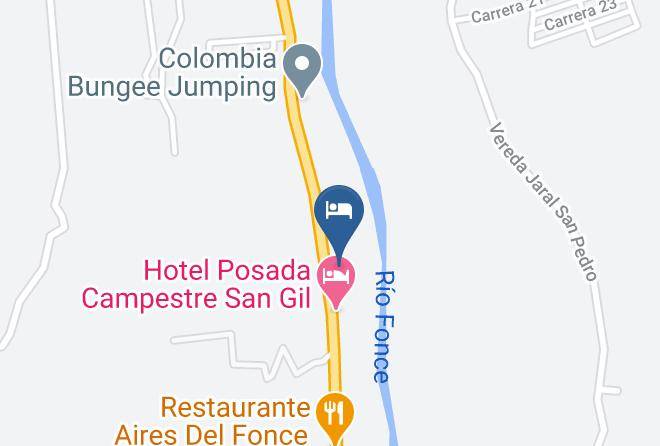 Hotel Verano Su Hotel En San Gil Map