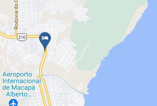 Hotel Verde Mares Map