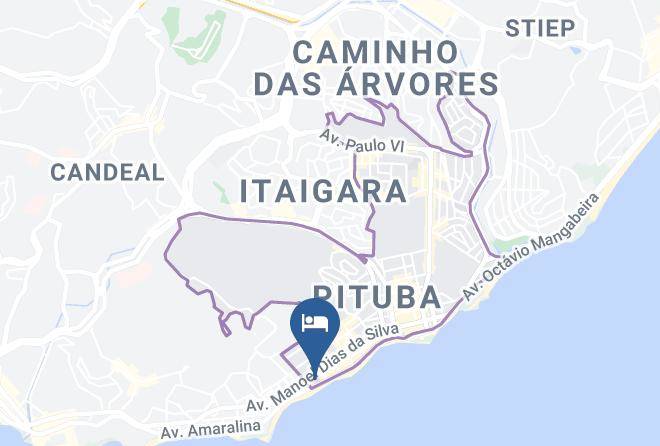 Salvador - Hotel Verdemar Maps