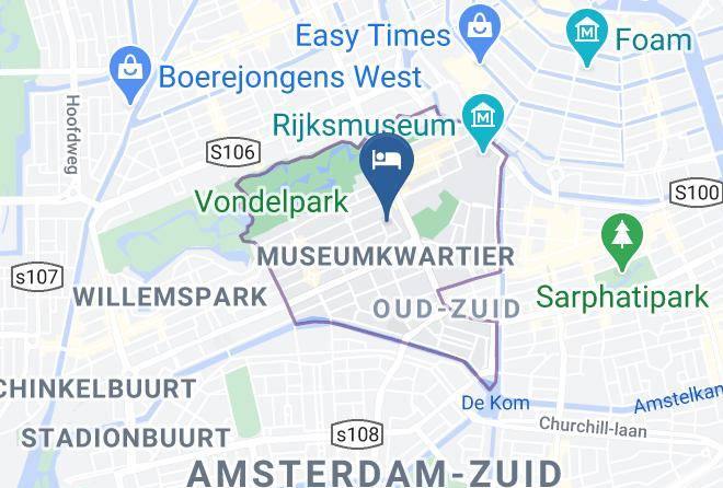 Amsterdam - Hotel Verdi Maps
