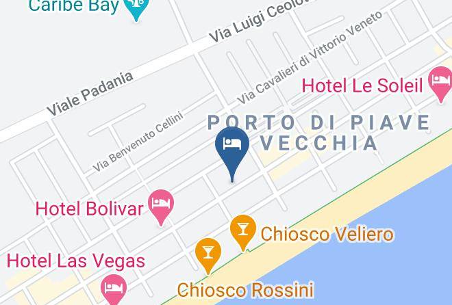 Venice - Hotel Verdi Jesolo Maps