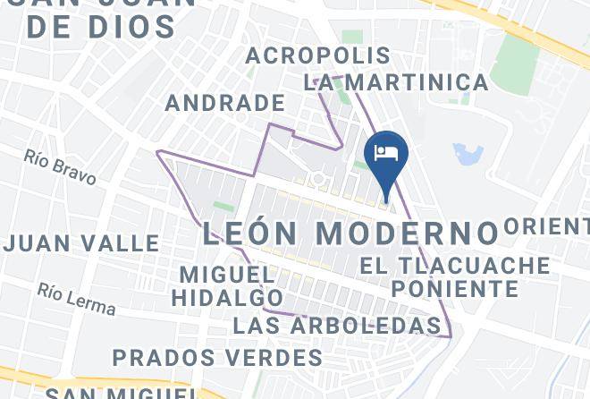 Leon - Hotel Verdi Maps