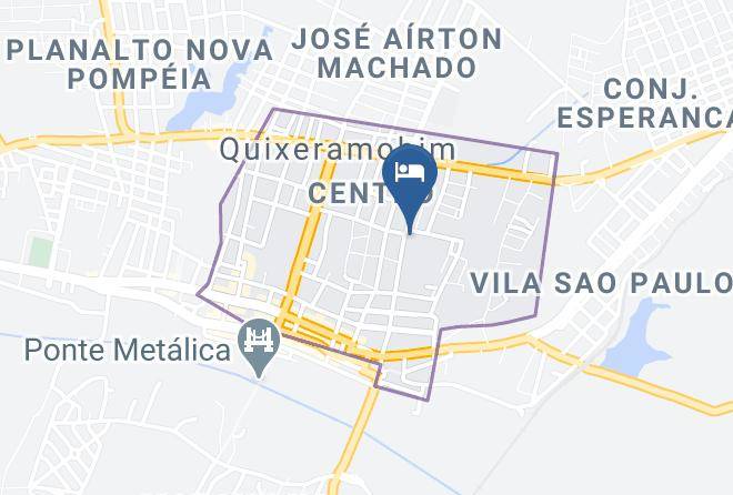 Quixeramobim - Hotel Veredas Do Sertao Maps