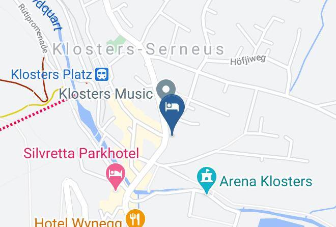 Prattigau Davos - Hotel Vereina Maps