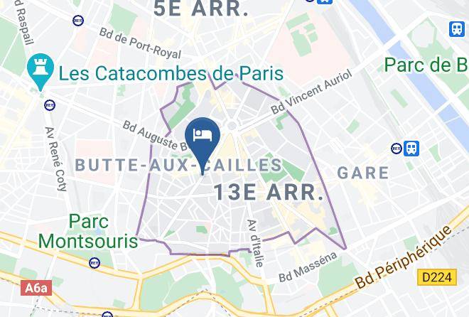 Paris - Hotel Verlaine Maps