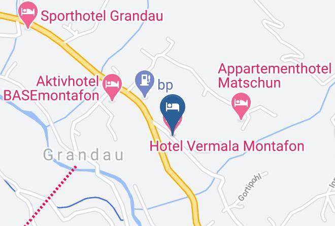 Bludenz - Hotel Vermala Montafon Maps