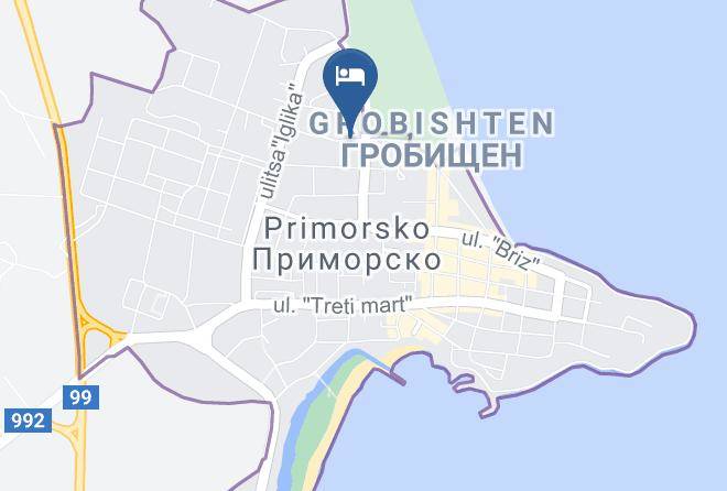 Primorsko - Hotel Vermona Maps
