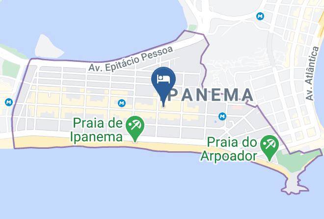 Rio De Janeiro Ipanema - Hotel Vermont Ipanema Maps