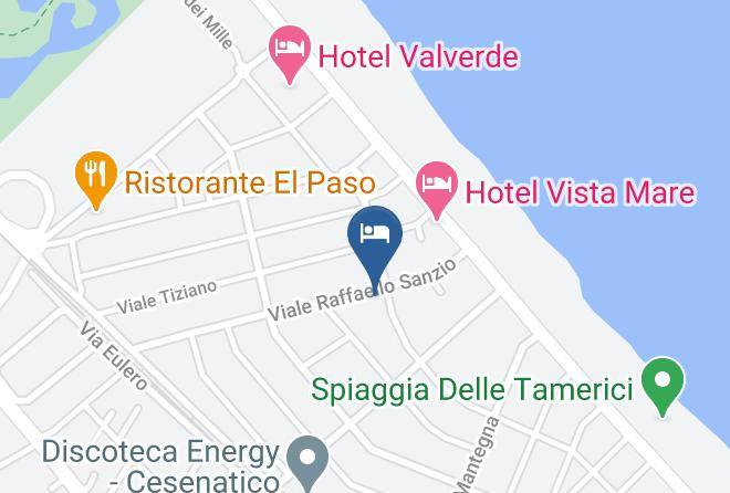 Forli - Hotel Verona Maps