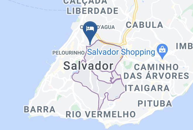 Salvador - Hotel Verona Maps