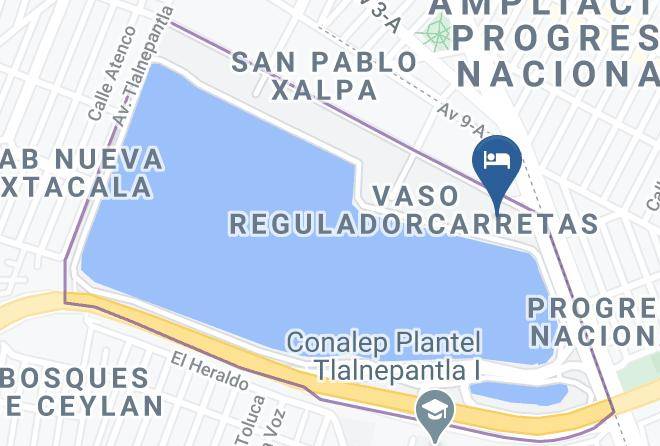 Tlalnepantla De Baz - Hotel Verona Maps