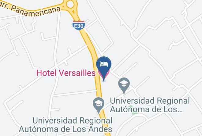 Ambato - Hotel Versailles Maps
