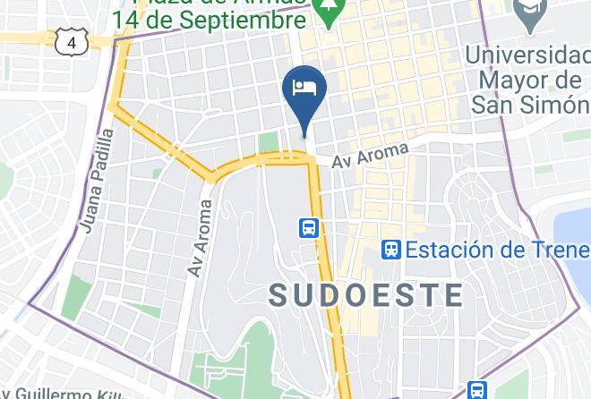 Cercado - Hotel Versalles Maps
