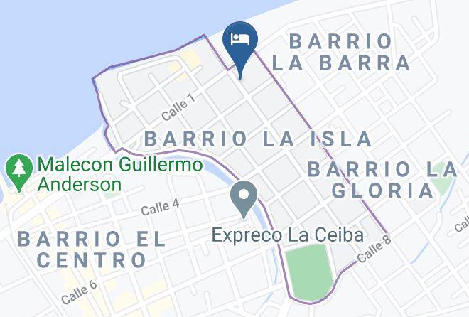 La Ceiba - Hotel Versalles Maps