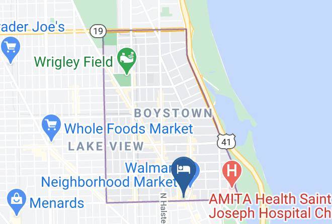 Cook - Hotel Versey Days Inn By Wyndham Chicago Maps