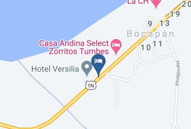 Contralmirante Villar - Hotel Versilia Maps