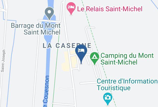 Manche - Hotel Vert Maps