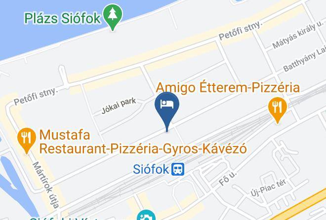 Hotel Vertes Kft Map