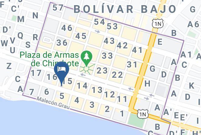 Hotel Vertiz Map