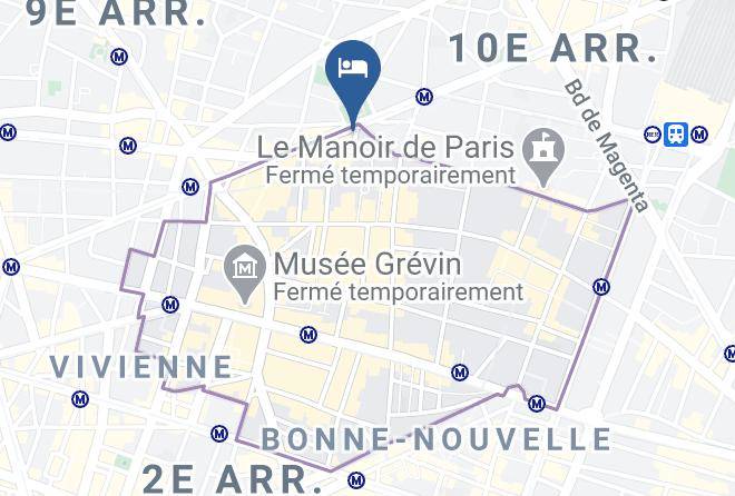 Paris - Hotel Veryste Paris Maps
