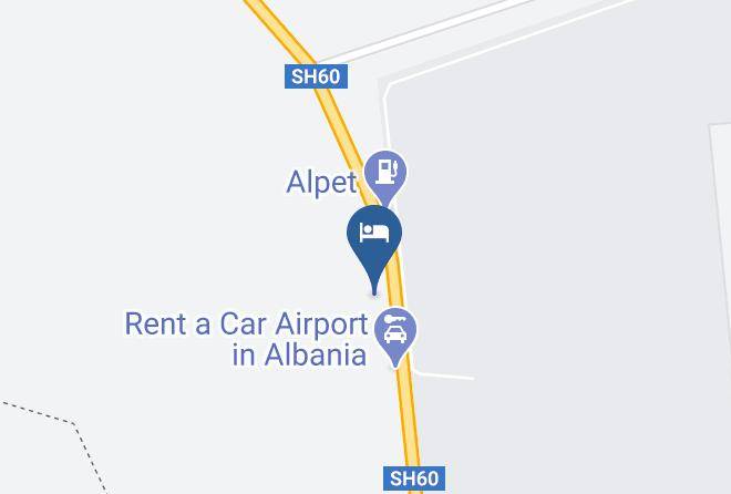 Kruje - Hotel Verzaci Maps