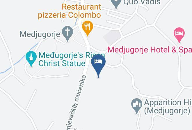 Hercegovacko Neretvanski - Hotel Vesna Maps