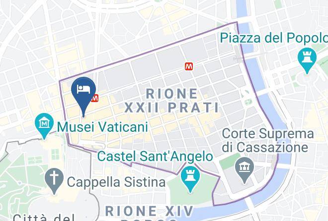 Rome - Hotel Vespasiano Maps