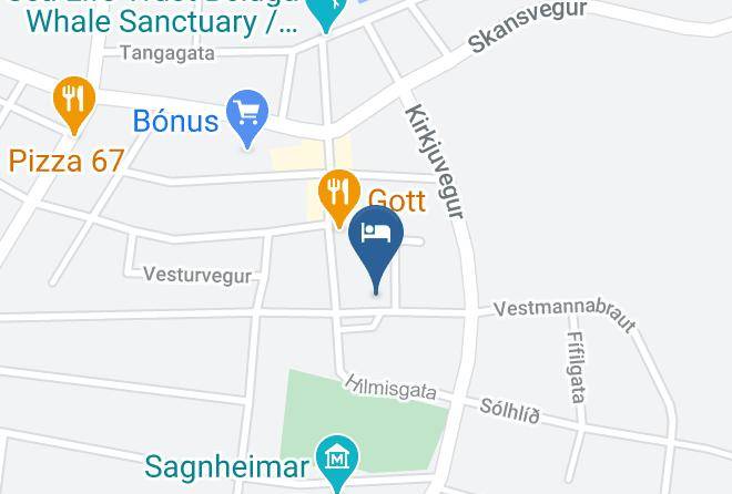 Vestmannaeyjar - Hotel Vestmannaeyjar Maps