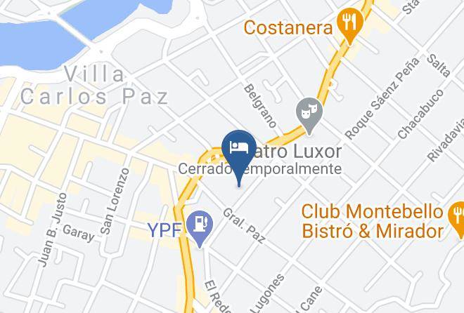 Santa Maria Department - Hotel Vesubio Maps