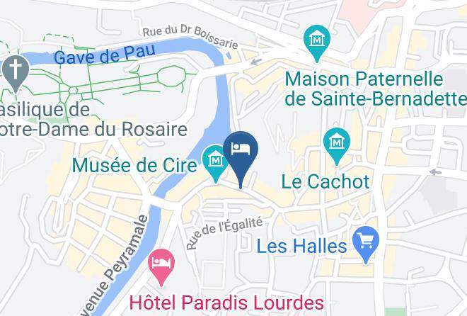Hautes Pyrenees - Hotel Vesuvio Maps