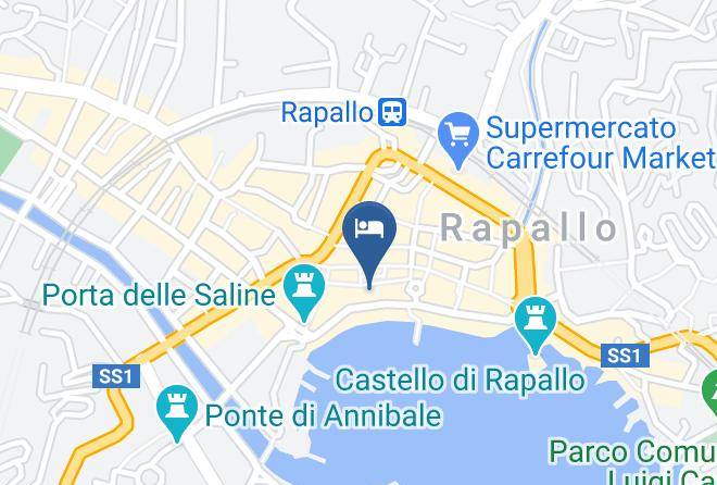 Genoa - Hotel Vesuvio Maps