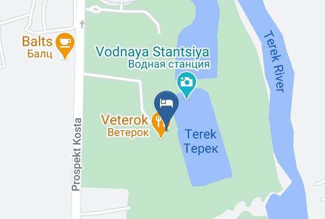 Hotel Veterok Map
