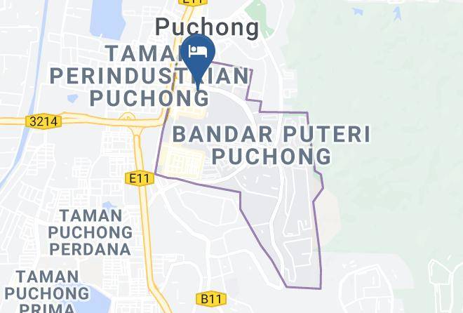 Petaling - Hotel Vevo Puchong Malaysia Maps