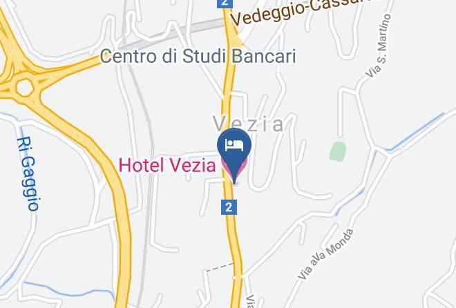 Hotel Vezia Map