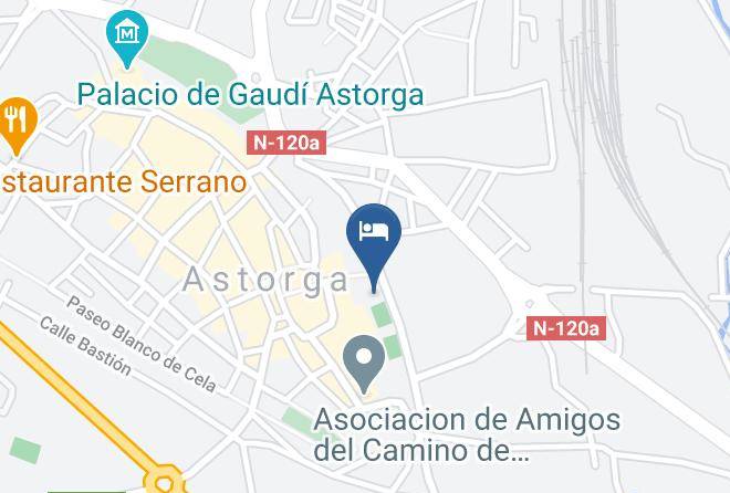 Leon - Hotel Via De La Plata Spa Maps