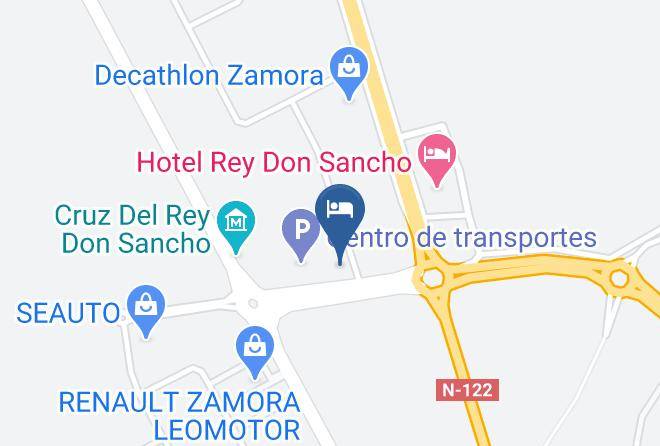 Zamora - Hotel Via De La Plata Maps