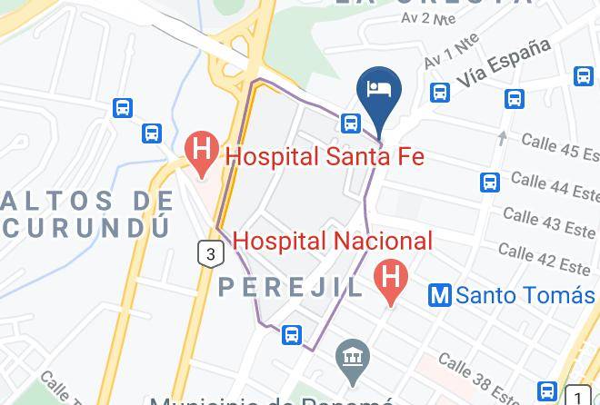 Calidonia - Hotel Via Espana Maps