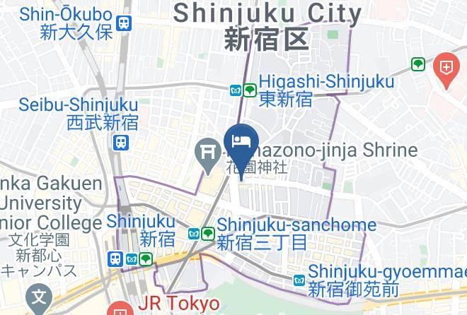 Via Inn Shinjuku Map