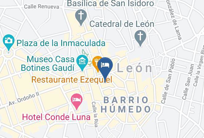 Leon - Hotel Alda Via Leon Maps
