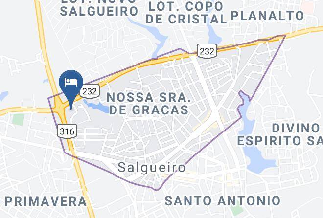 Salgueiro - Hotel Via Oeste Maps