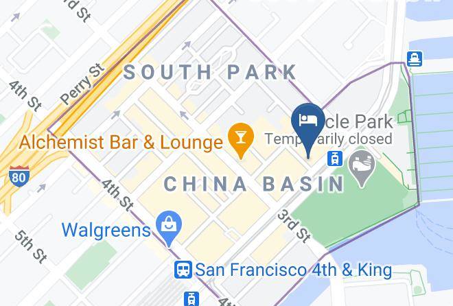 San Francisco - Hotel Via Maps