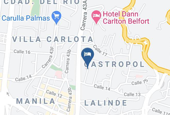 Medellin - Hotel Viaggio Medellin Maps