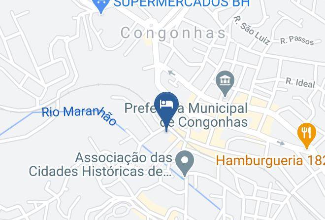 Congonhas - Hotel Viana Maps