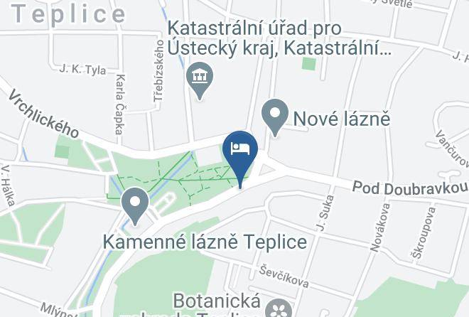 Teplitz - Hotel Vianna Maps