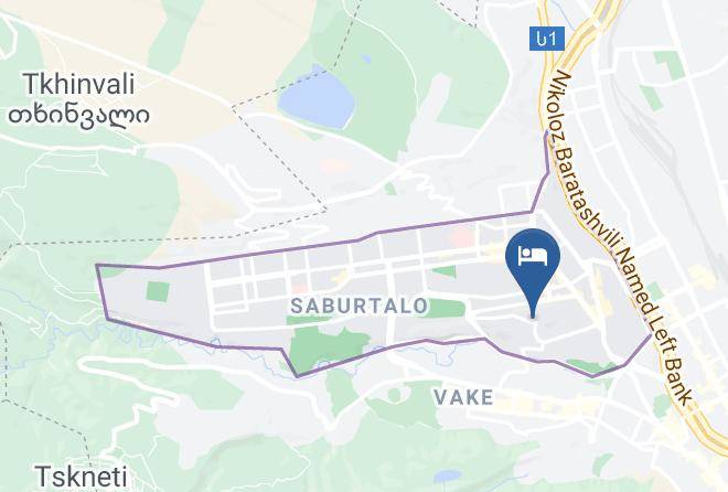 Tbilisi - Hotel Viatores Ikalto Maps
