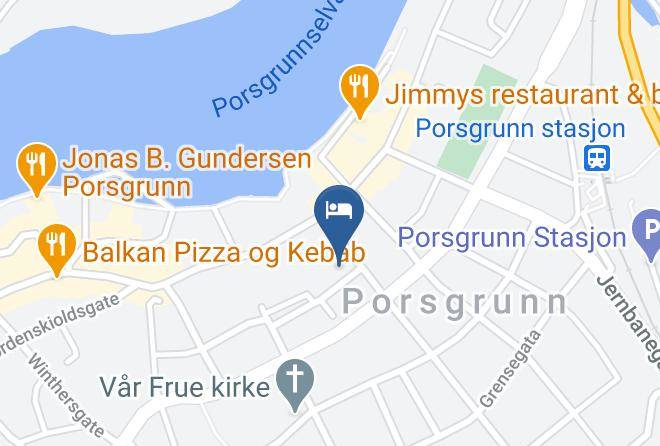 Porsgrunn - Hotel Vic Maps